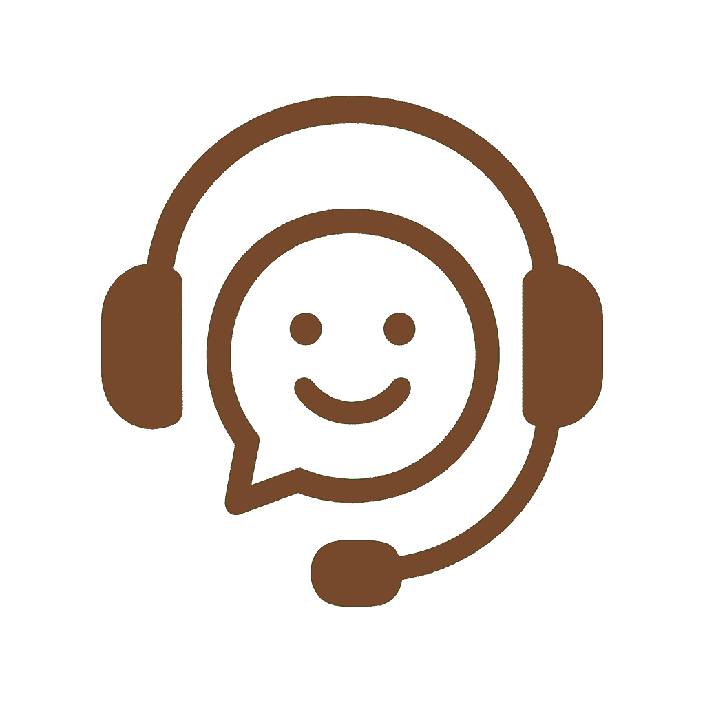 Apoio ao cliente disponível